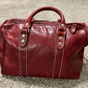 I Medici Red Leather Purse